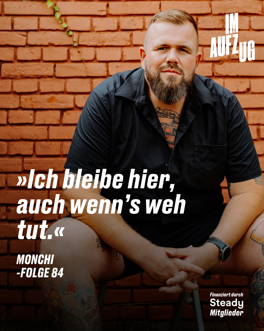 Ich bleibe hier auch wenns wehtut. Folge 84 mit Monchi