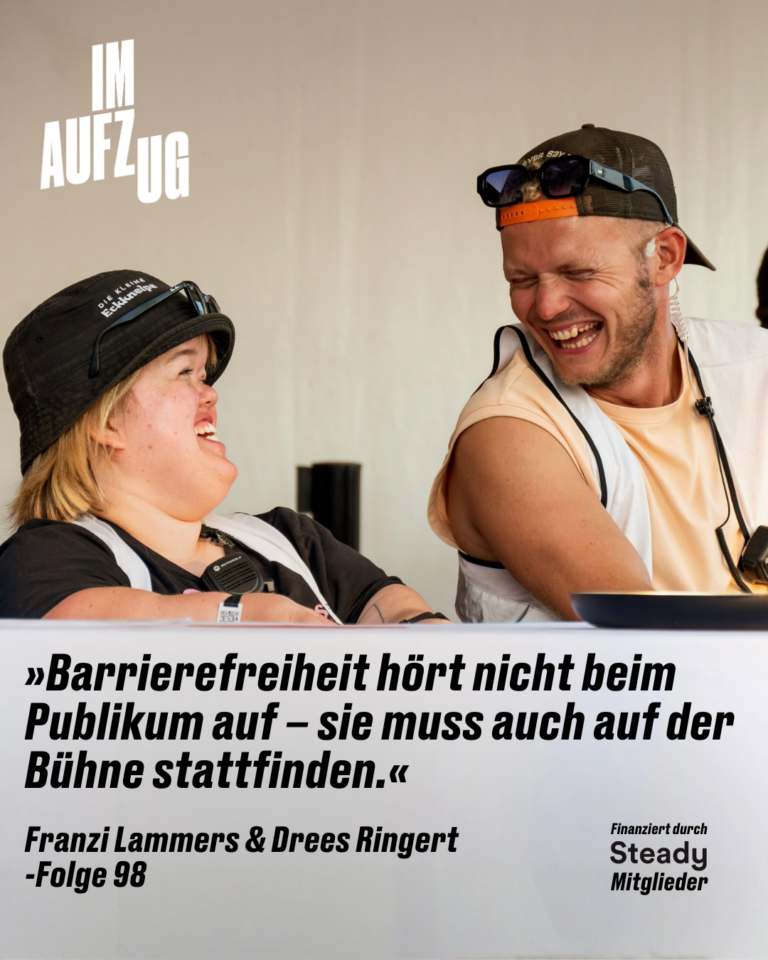 Im Aufzug mit Franzi Lammers & Drees Ringert